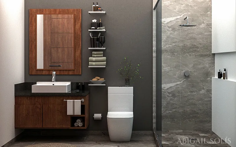 Elegant & Smart Bathroom at Turix Boutique Condos